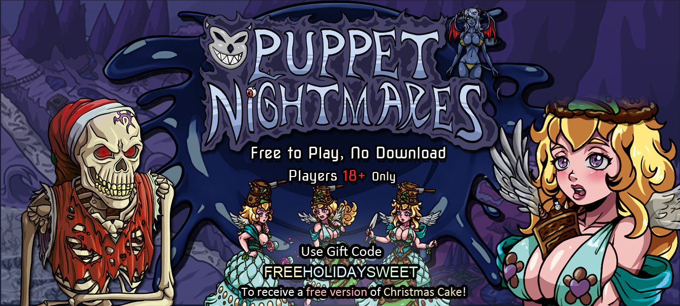 Adventure with sexy monster girls and furries in a creepy adventure at Puppet Nightmares.